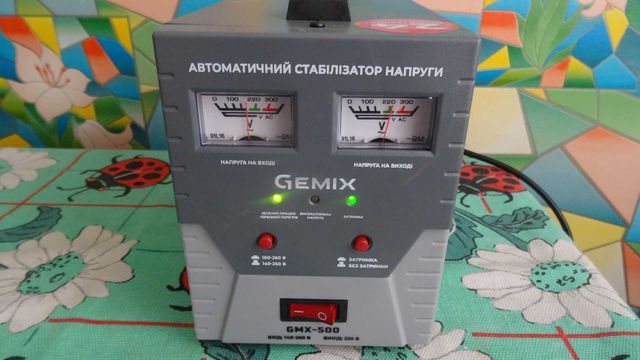 Автоматический стабилизатор напряжения Gemix.  Новый.