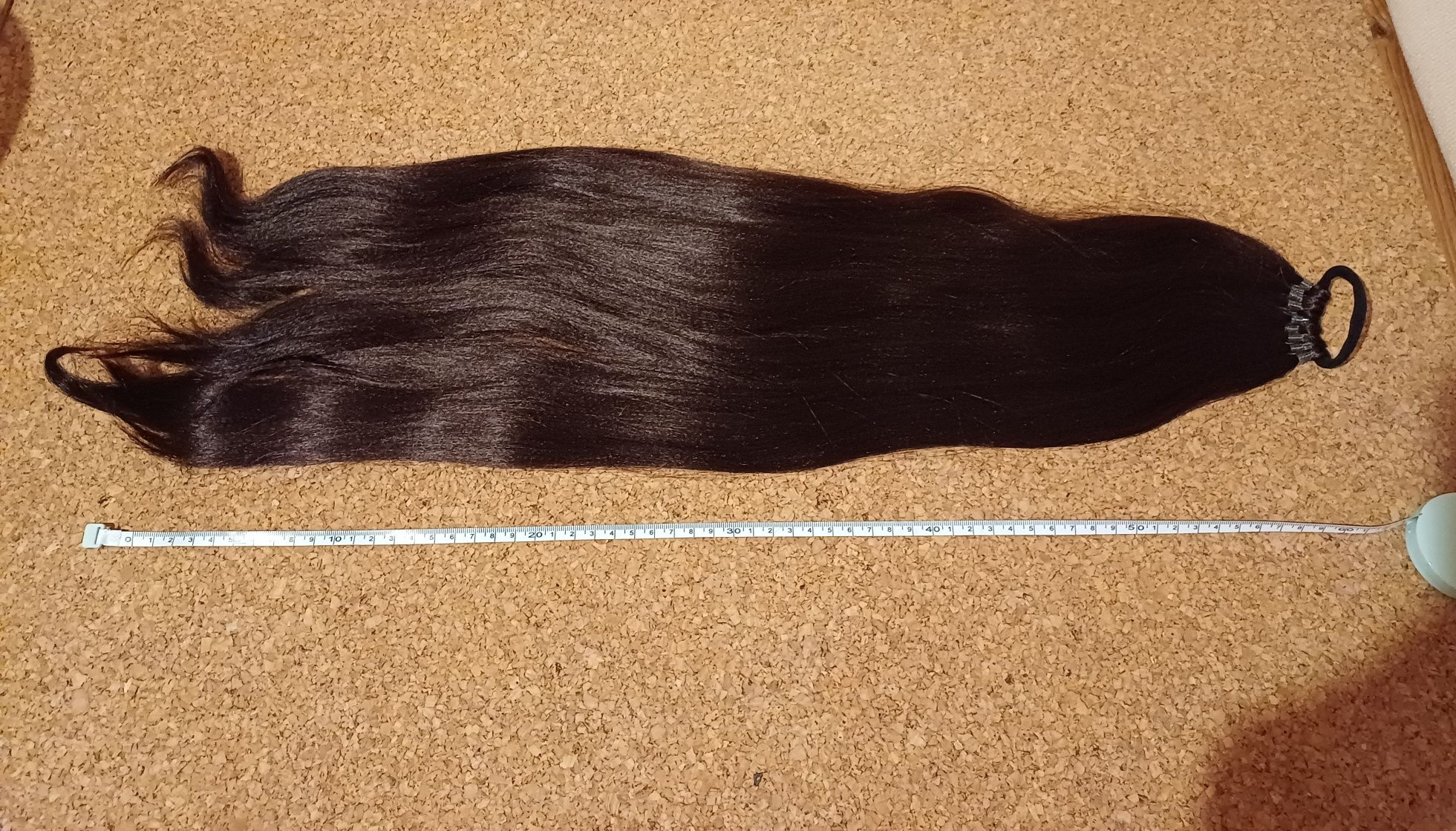 Extensão de cabelo comprido, rabo de cavalo. Novo.