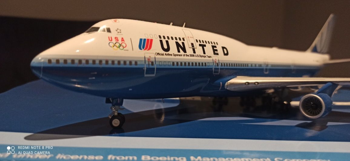 Boeing 747 United 1:200 Jc-Wings