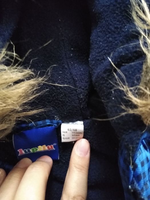 Kurtka chłopięca niemowlęca 62/68