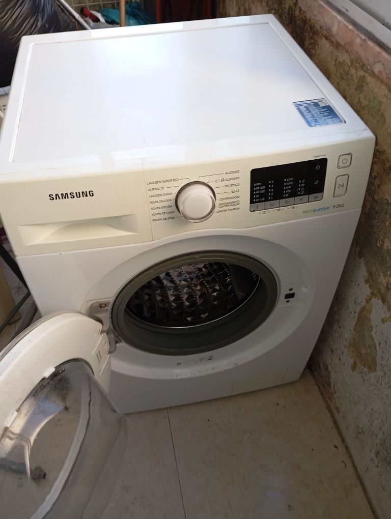 Máquina Lavar Samsung 8kg EcoBubble