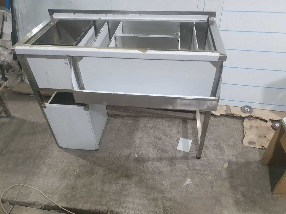 Стіл із нерж сталі, Мийка з нержавійки. Стеллаж нержавіючий