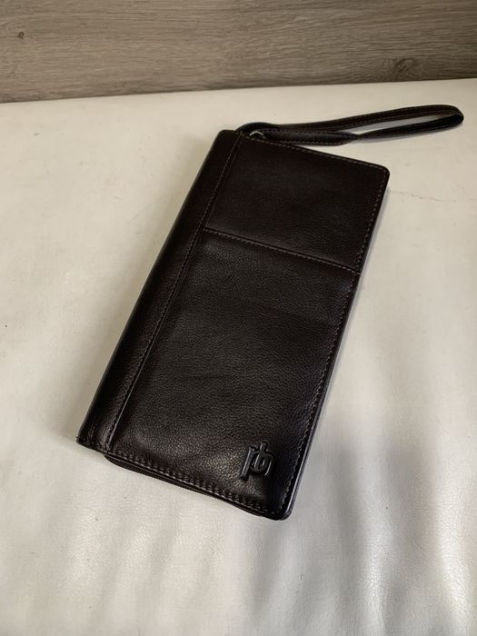 Чоловічий шкіряний гаманець портмоне