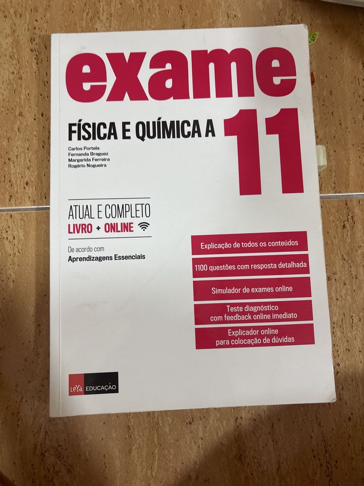 Livro preparacao exame fisico quimica