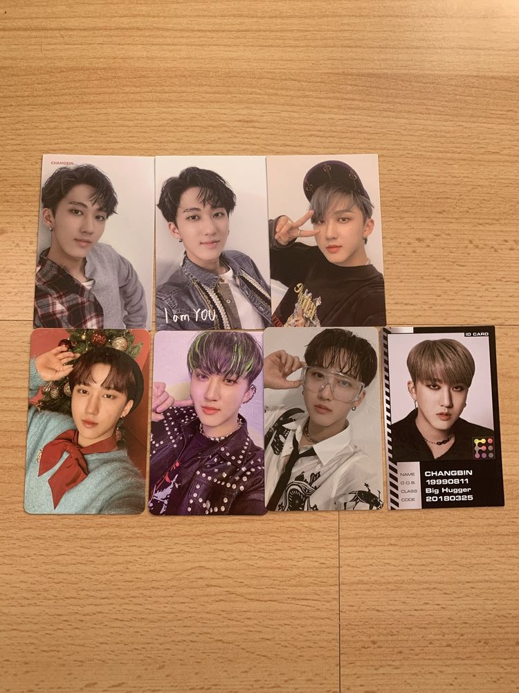 Stray Kids Changbin Misc Photocards