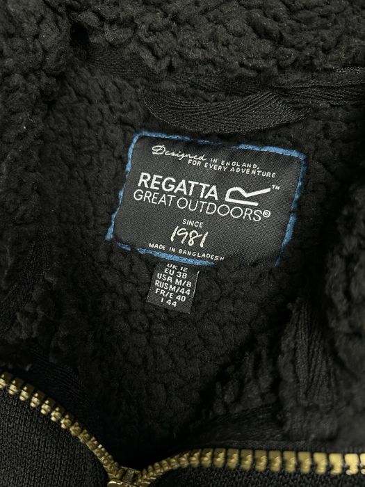 Regatta Raizel (M) фліс кофта на замку чорна жіноча фліска