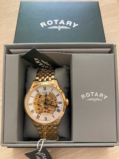 Rotary model GREENWICH Automatic kolor złoty -nowy