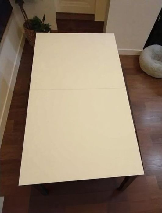 Mesa jantar branca alto brilho