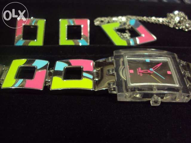 Conjunto Swatch Bijoux