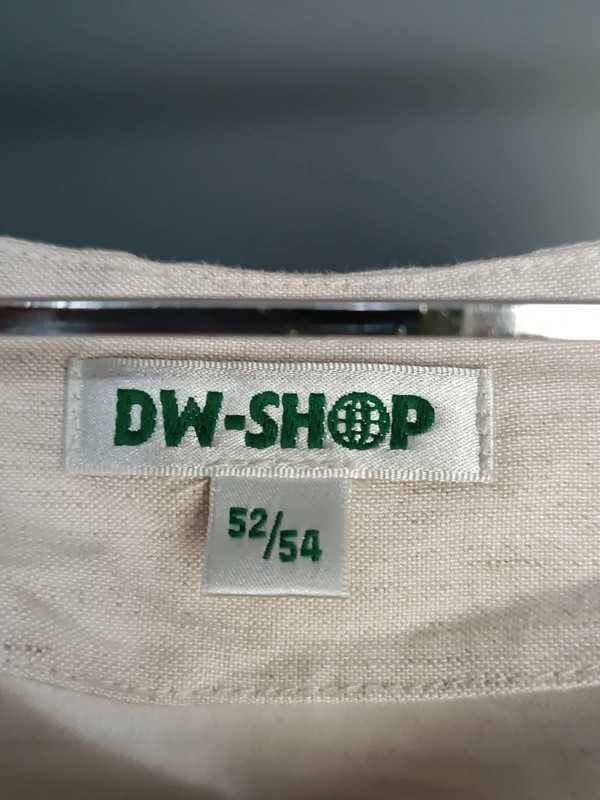 Dw-Shop sukienka tunika 55%lnu roz 52/54