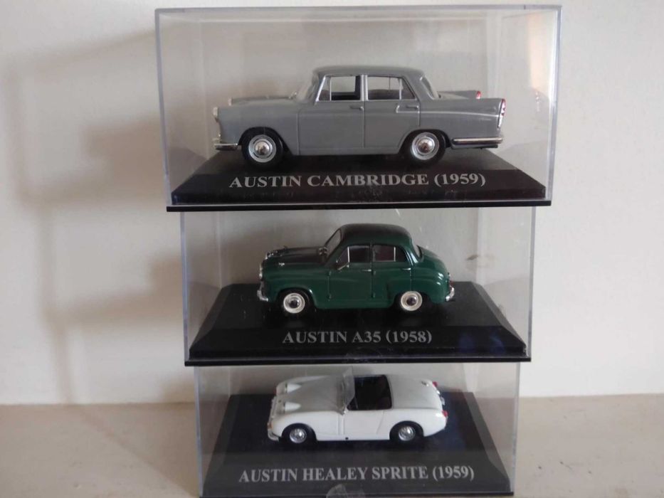 Miniaturas 1/43 Marca Austin Vários Modelos Novos.