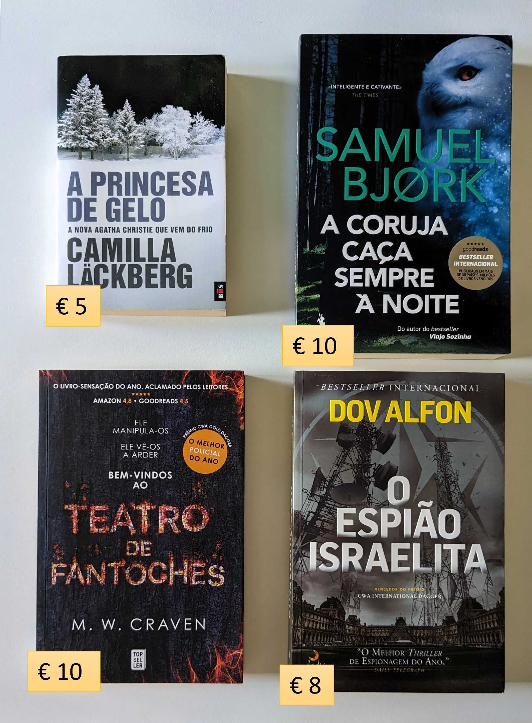 Livros diversos - valor desde: