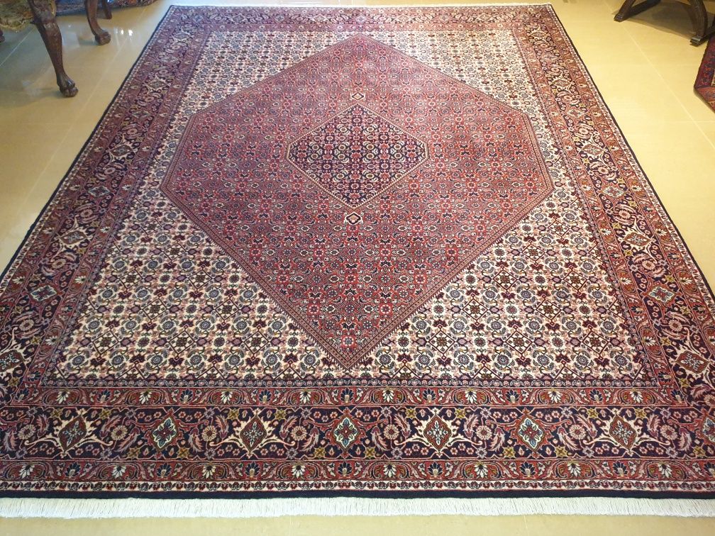 Bidjar Persja  336 # 251  Prestiżowy perski - Luksusowy dywan z Iranu