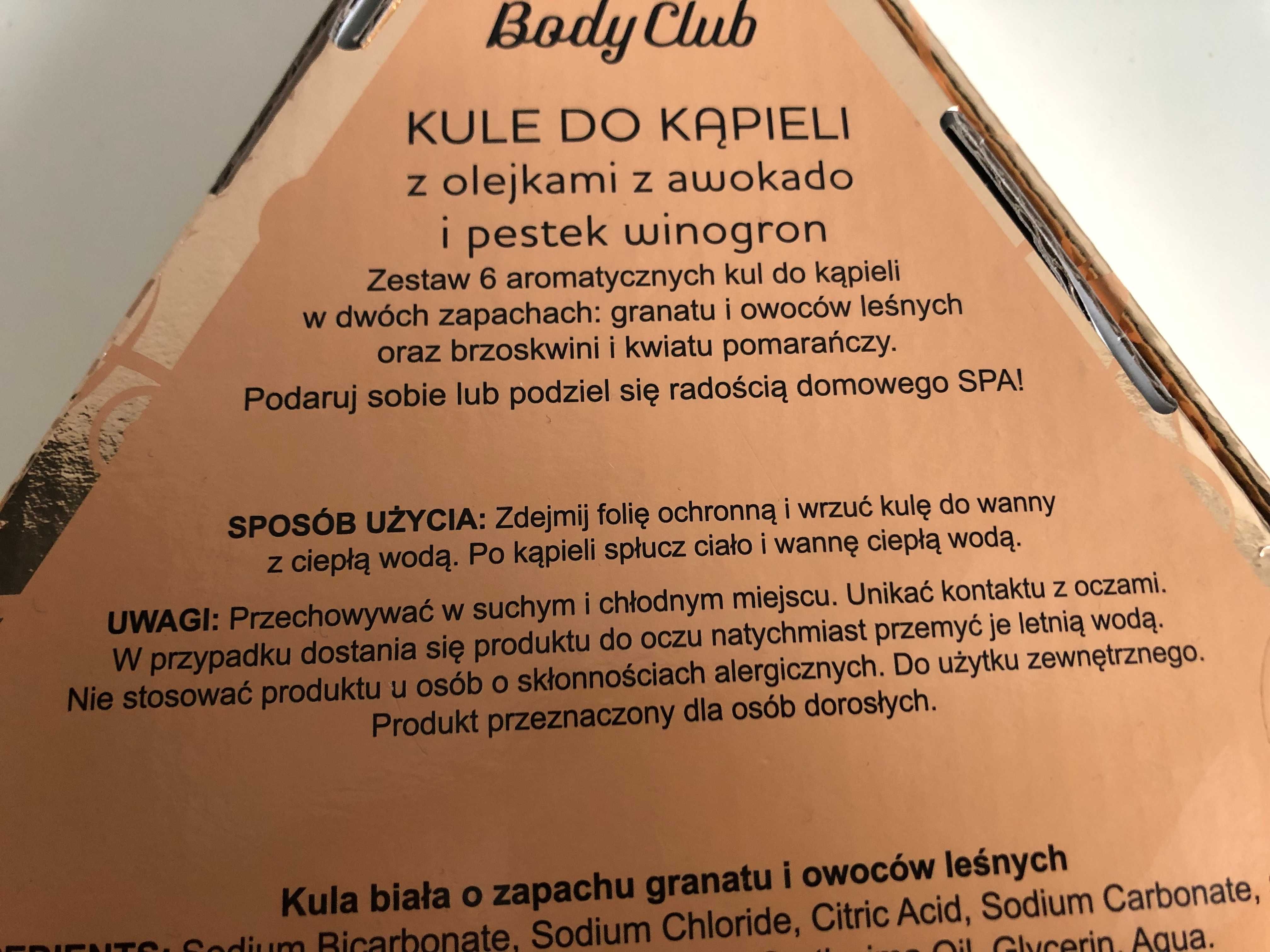 KULE do kąpieli  Zestaw 6 szt.