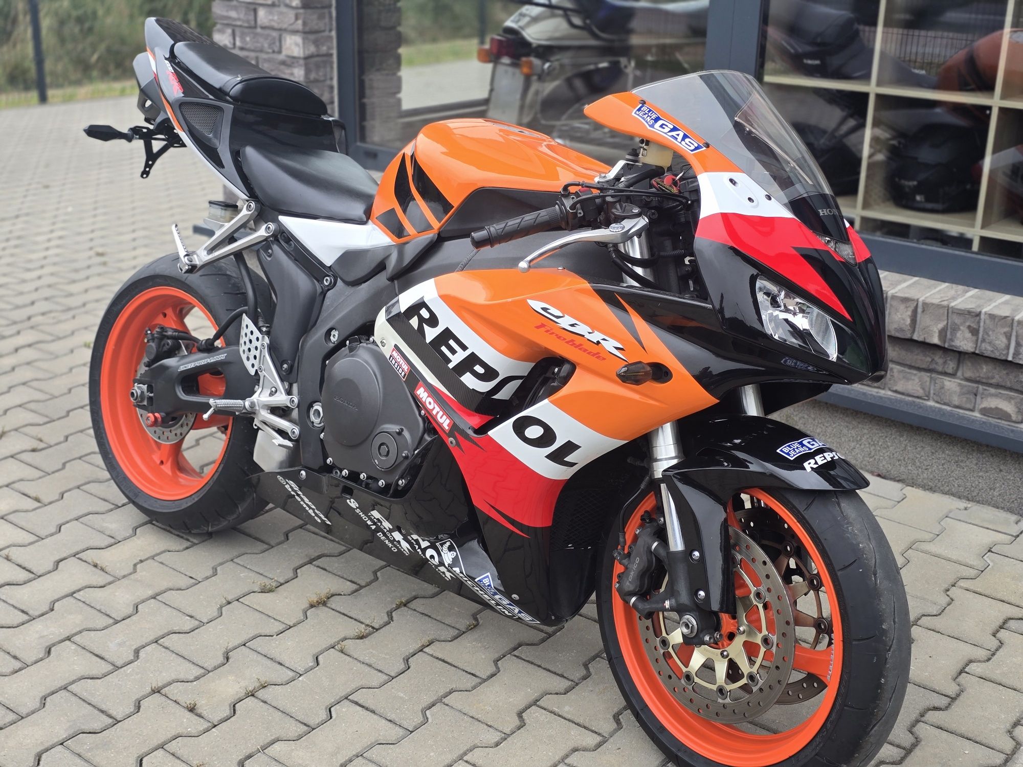 Honda Fireblade 1000RR SC57A malowanie Repsol