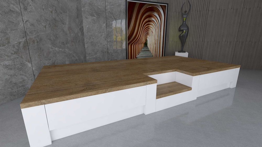 PODWÓJNY Podest do Pedicure Leidis