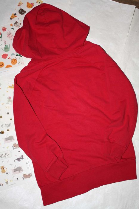 Кофта -худи с капюшоном на змейке девочке 10/11 лет хорошее состояние