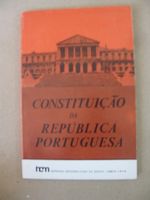 Constituição da República Portuguesa - 1ª Edição 1976