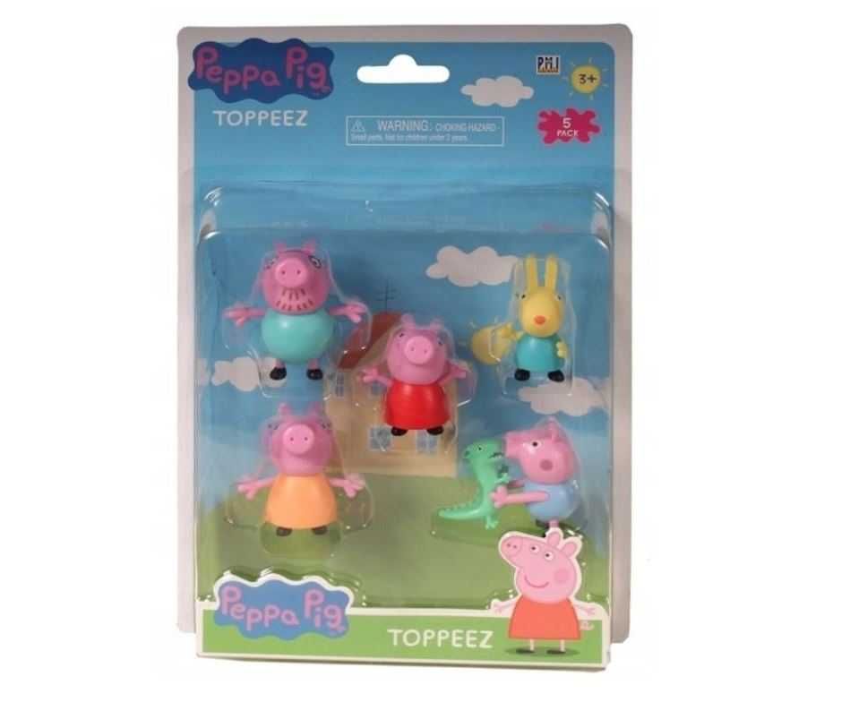 Figurki nakładki na ołówki Świnka Peppa