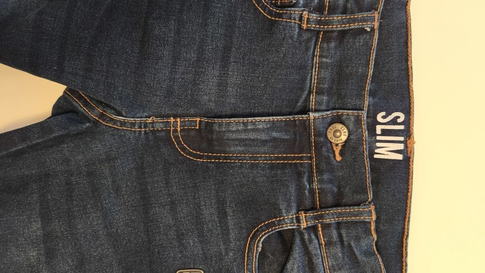 Jeansy chłopięce 140 cool club