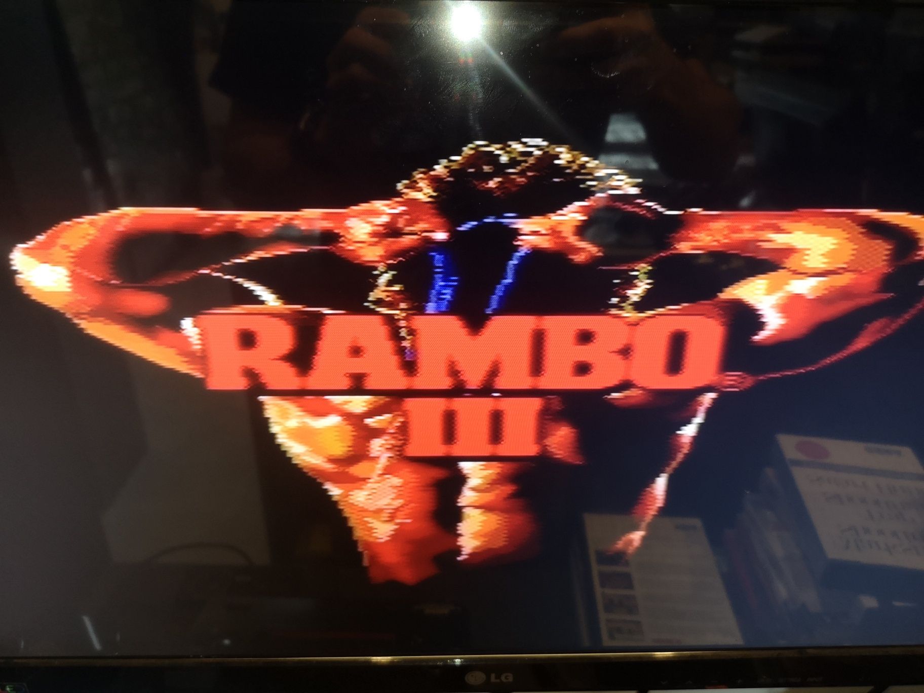 Rambo III SEGA MASTER SYSTEM gra (na pistolet) w pudełku