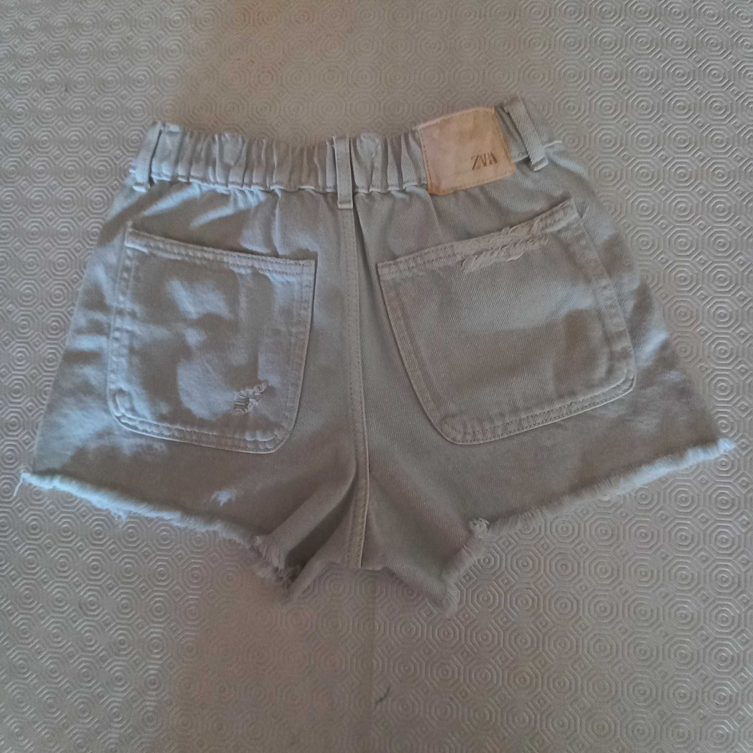 Calções novos Zara