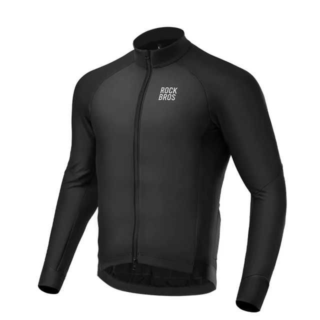 Rockbros Kurtka rowerowa Windproof softshel oddychająca Zielona/Czarna