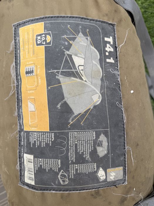 Tenda campisto t4.1