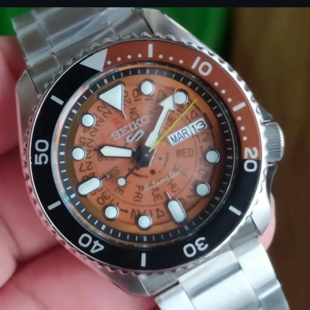 *NOVO* Seiko 5 automático SRPJ47K1 (Time Sonar)