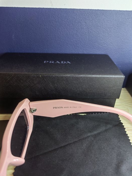 Okulary Prada – różowe, oryginalne, nowe