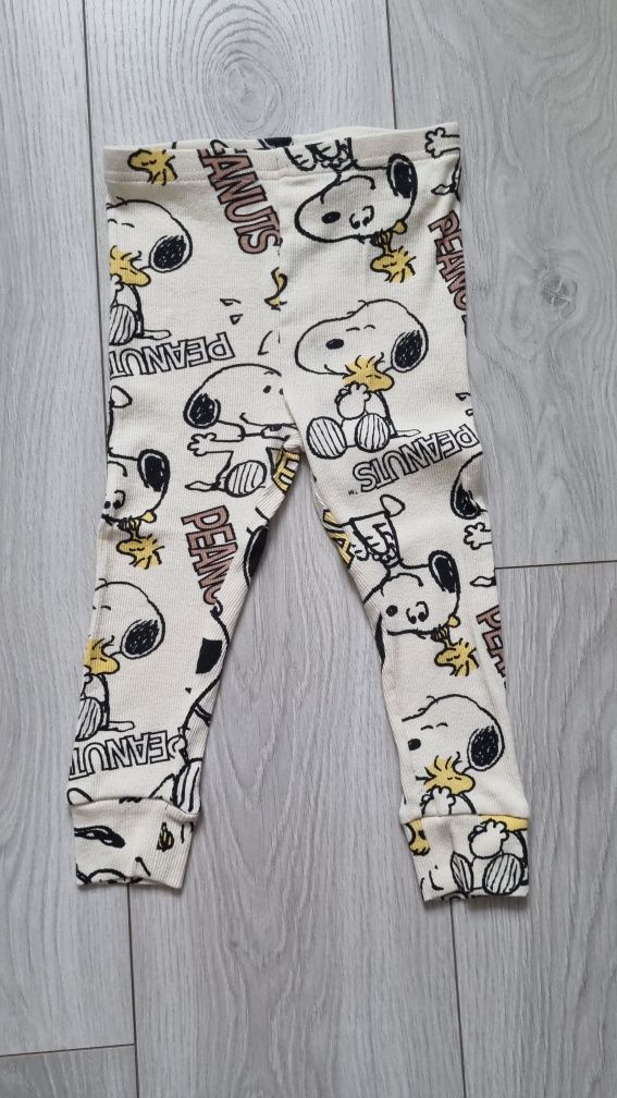 Leginsy 92 nowe spodnie prążek
