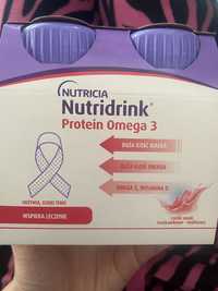 Nutridrink Protein Omega 3, różne smaki - truskawka/malina, brzoskwini