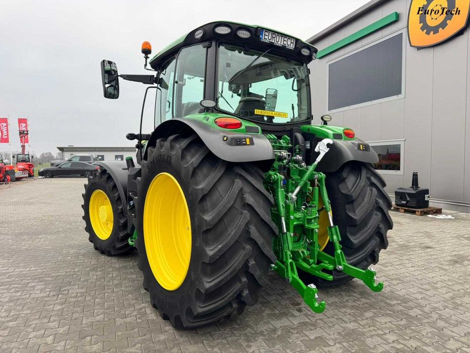 John Deere 6155r 2022r AutoPower 50km 171km Wom GPS LED