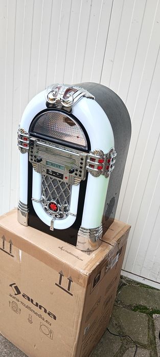 Auna Kentucky, szafa grająca, BT, radio UKF, USB, SD, MP3, odtwarzacz