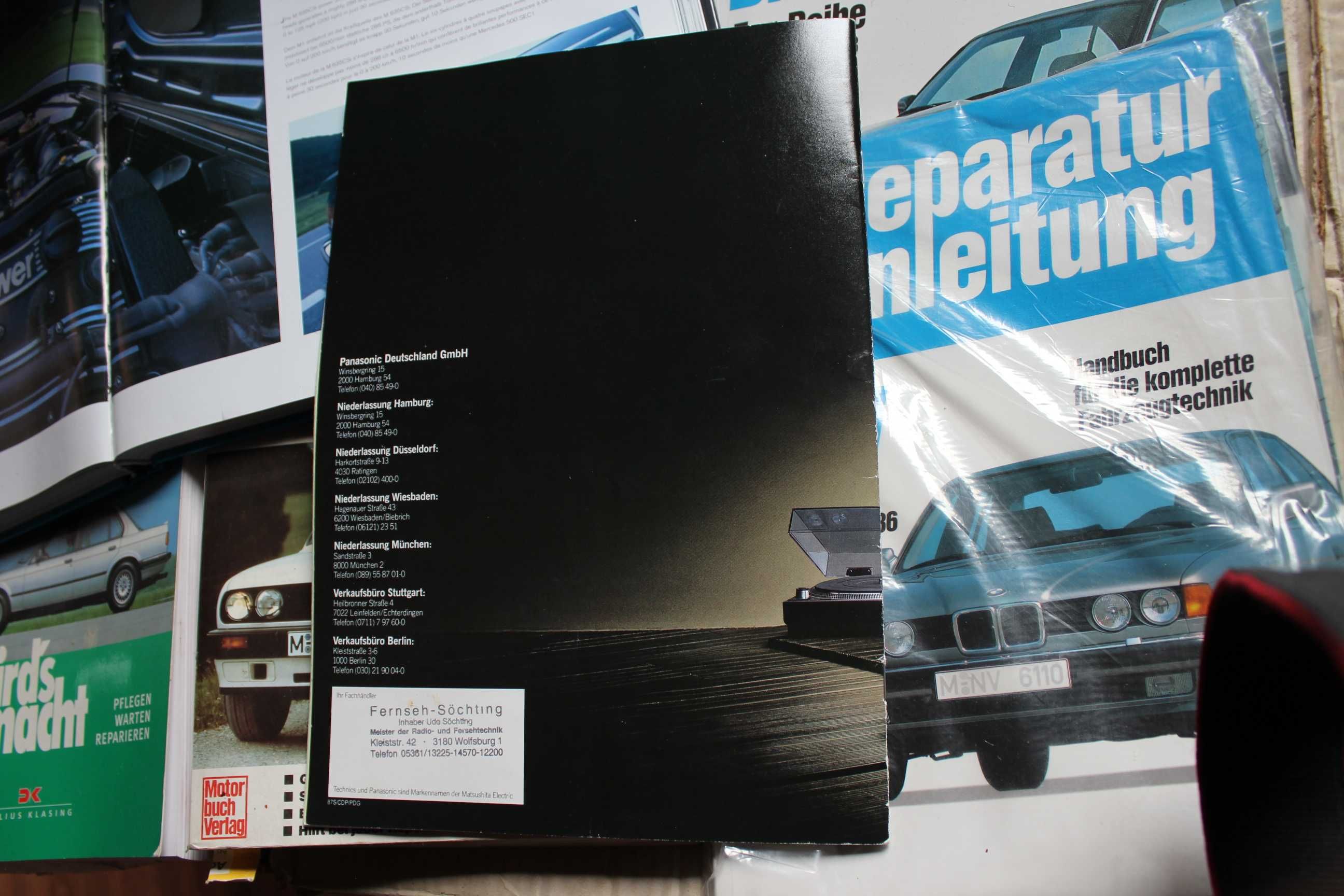 Katalog / prospekt Technics HiFi Audio 1987