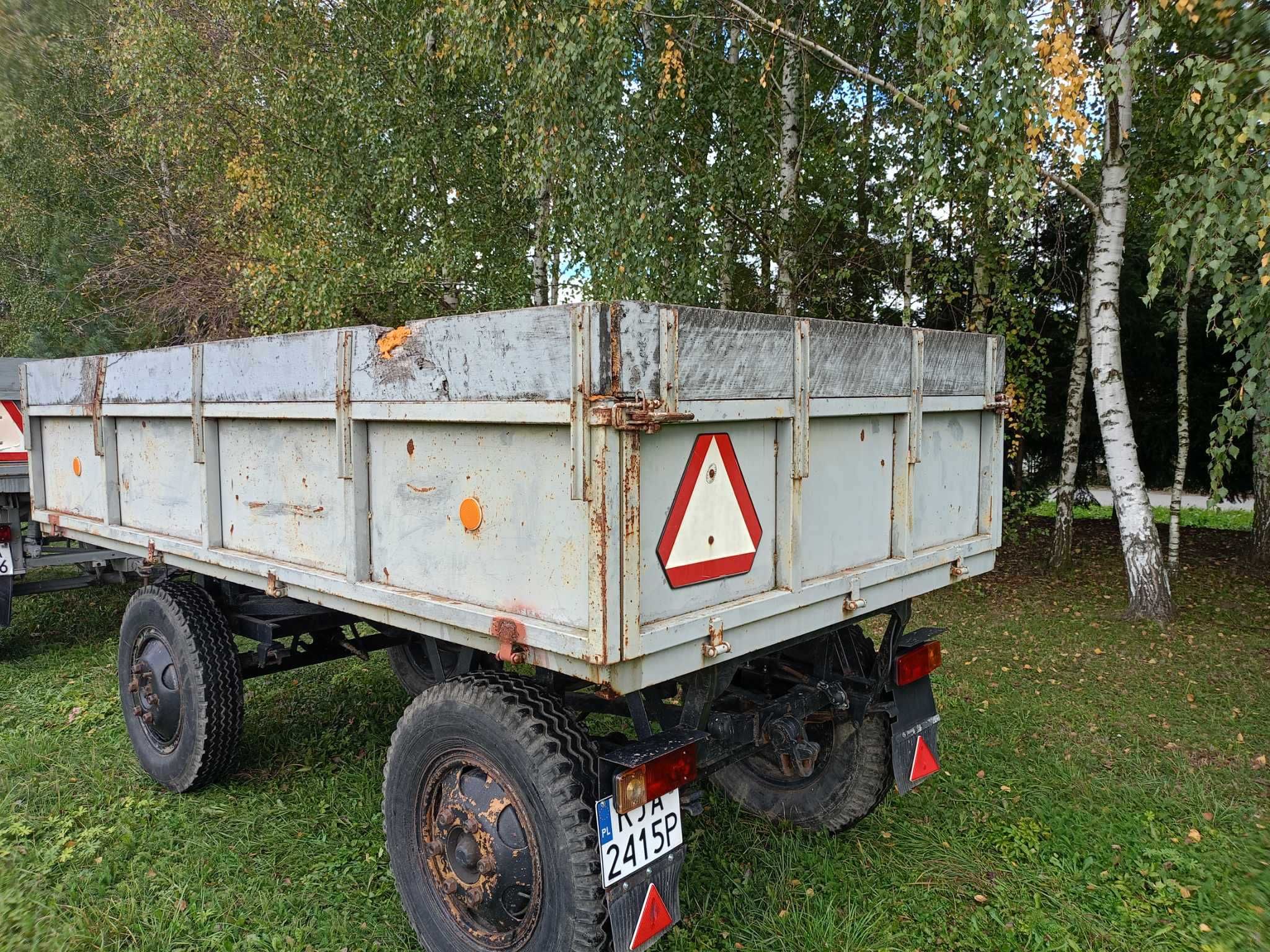 Przyczepa Sanok d44  (taka jak autosan 732)