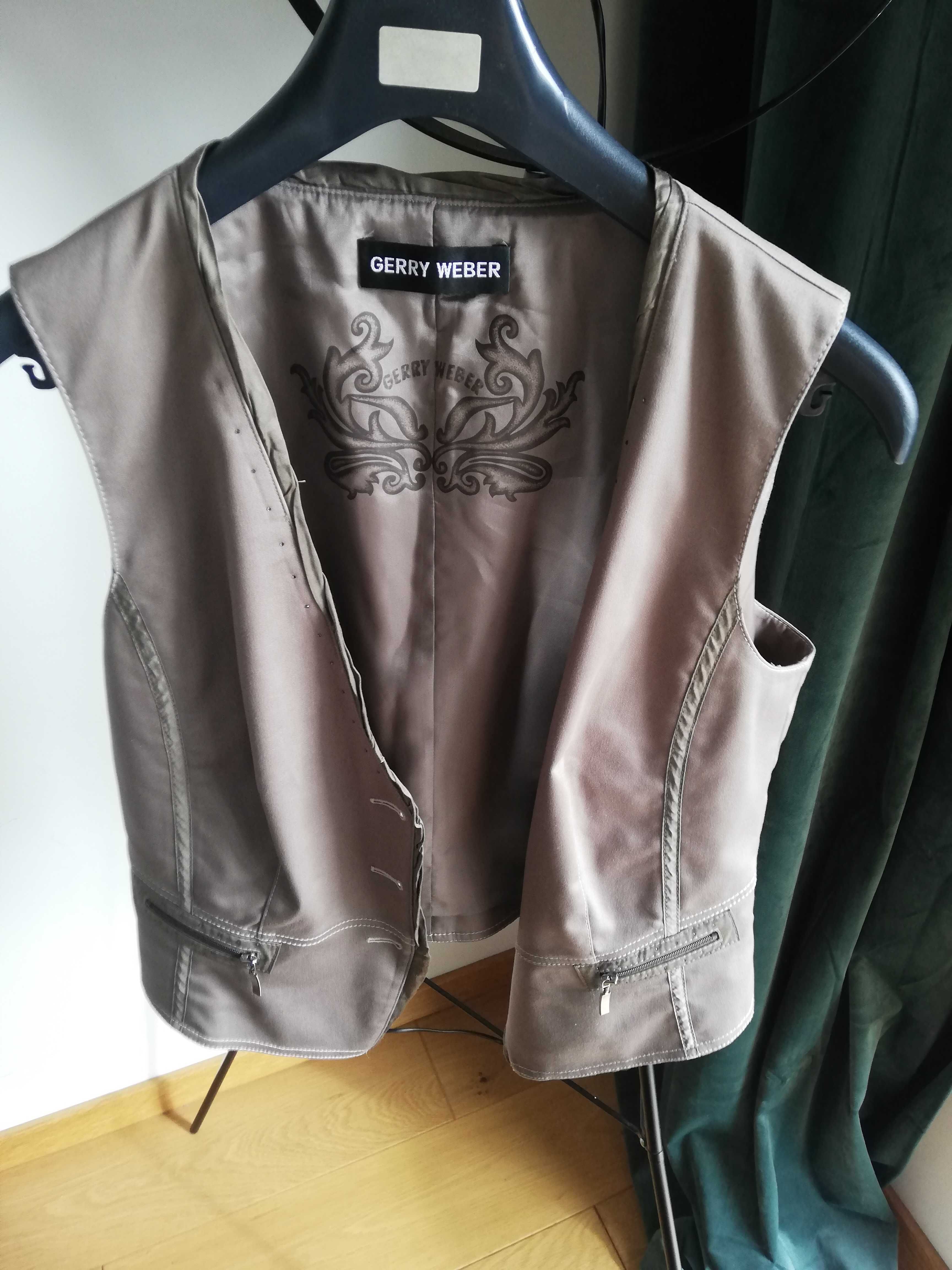 Gerry Weber brązowa kamizelka r. 42