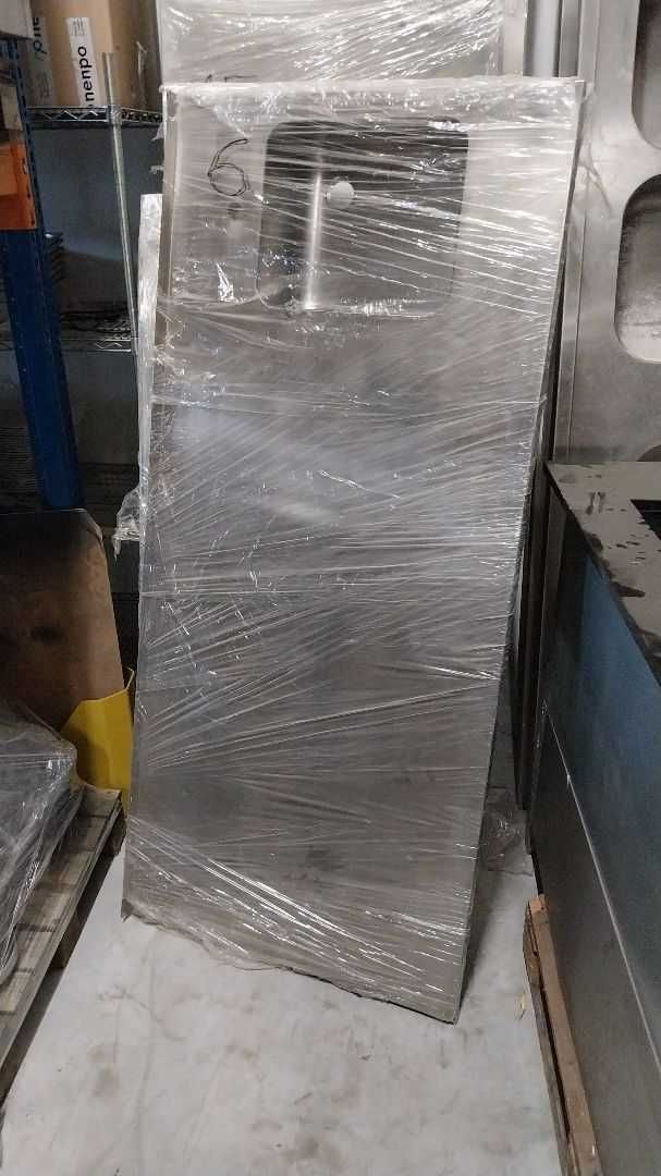Blat roboczy ze stali nierdzewnej ze zlewem – 181×80 cm
