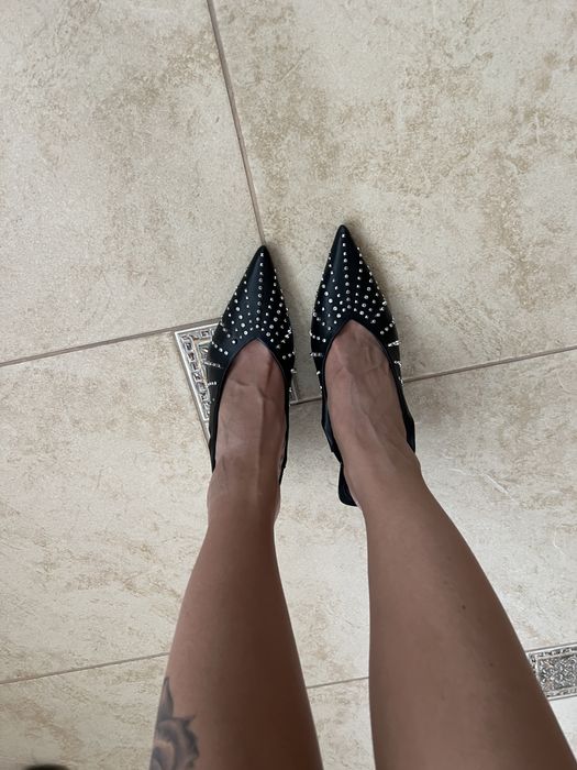 Туфлі шкіряні Zara