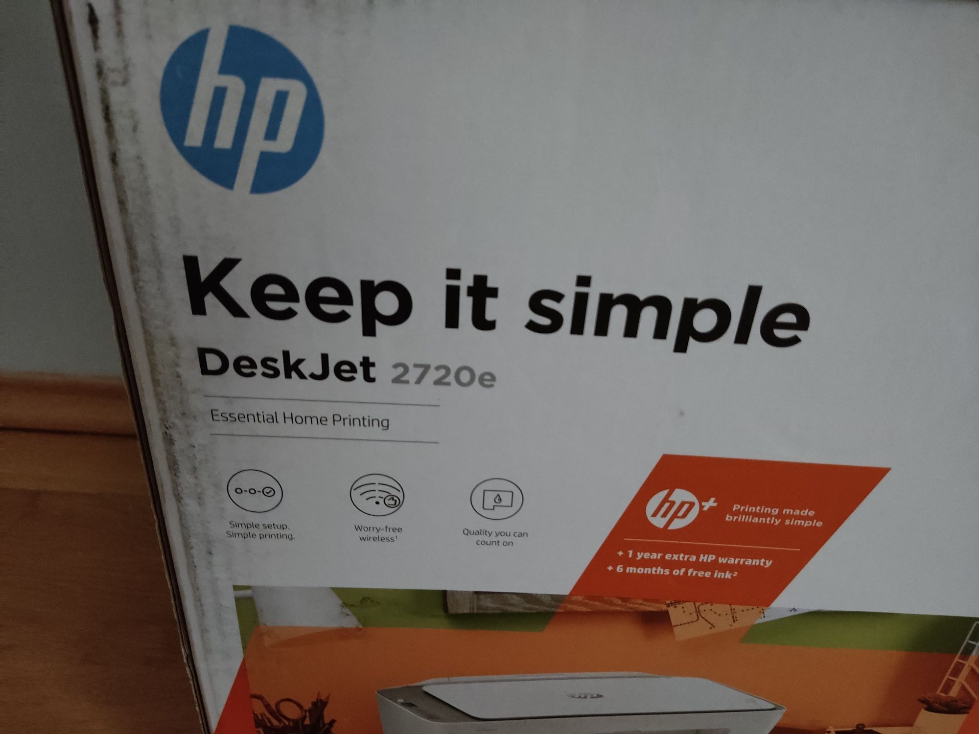 Drukarka HP DJ 2720e - Wi-Fi - Tusze - Nowa