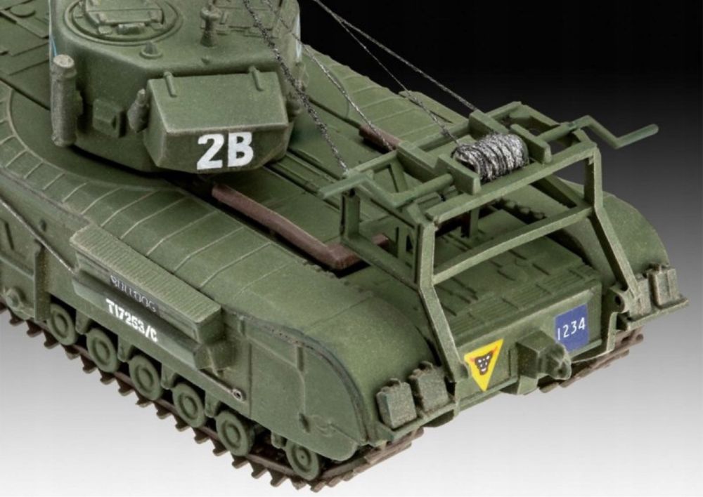 Model do sklejania REVELL 03297 czołg CHURCHILL A.V.R.E SKALA 1:76