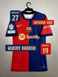 Koszulka FC Barcelona 24/25 LM domowa WŁASNY NADRUK  r. 26 48h