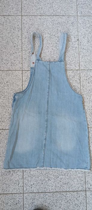 Jardineira de menina 9-10 anos