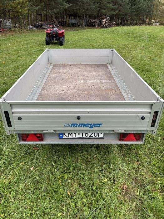 Przyczepa ciężarowa, przyczepka samochodowa 2000dmc/2t