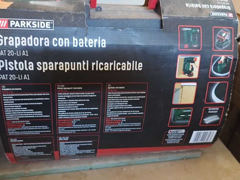 Agrafador eléctrico Parkside
