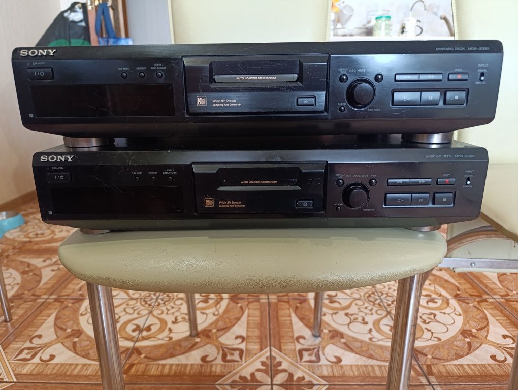 Sony mds je330 програвач MD диска
