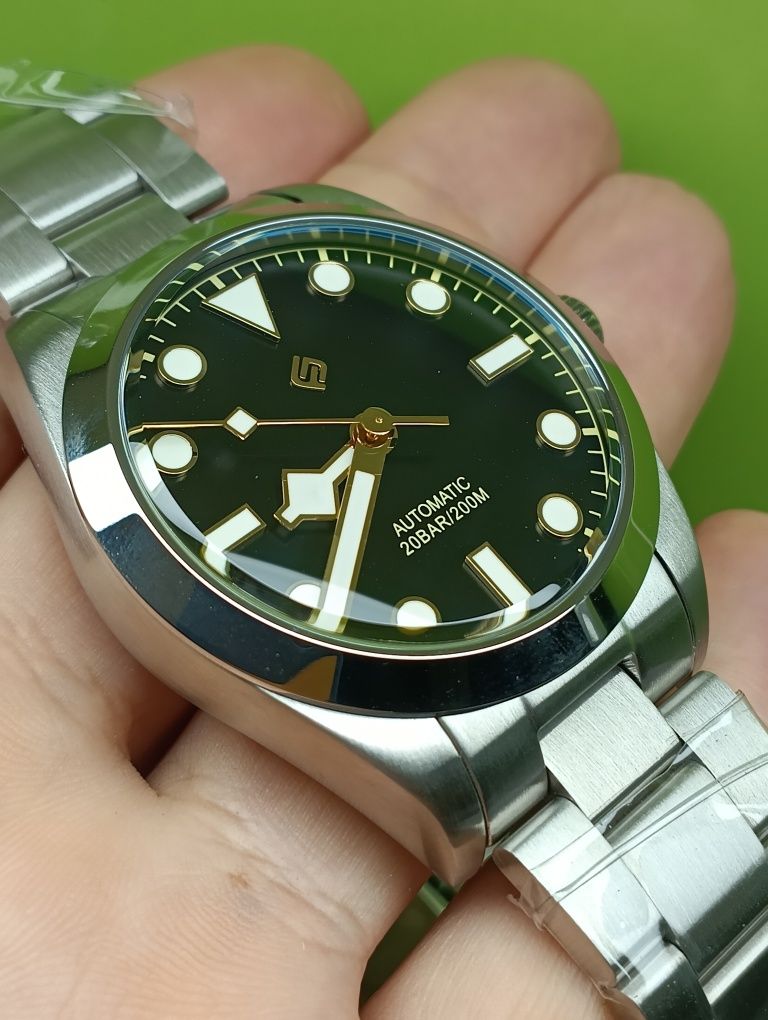 Часы/Годинник наручний Terami 38mm драйвер 20ATM Seiko NH35A сапфір