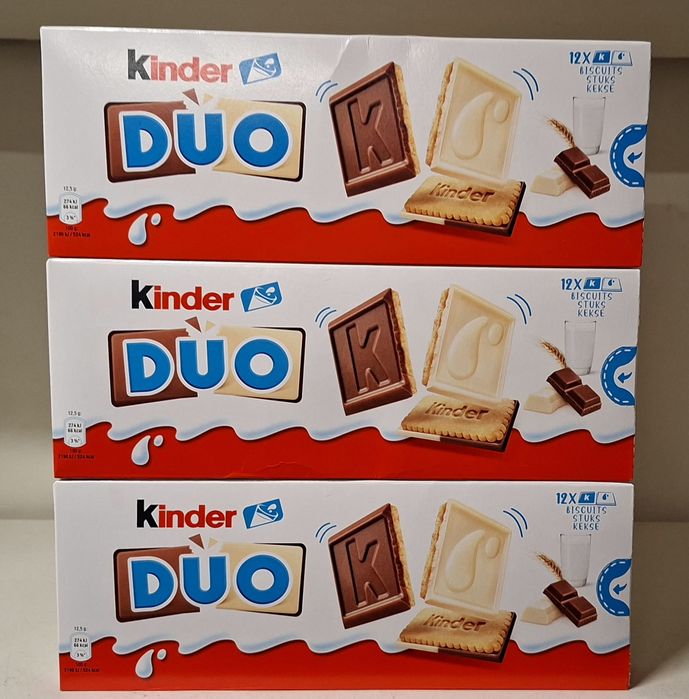 Herbatniki Kinder Duo