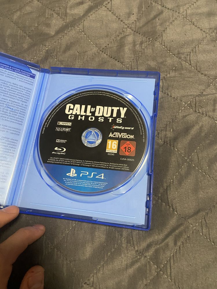 Gry PS4 Call of duty black ops 3 ,CoD Ghost, Kilzone