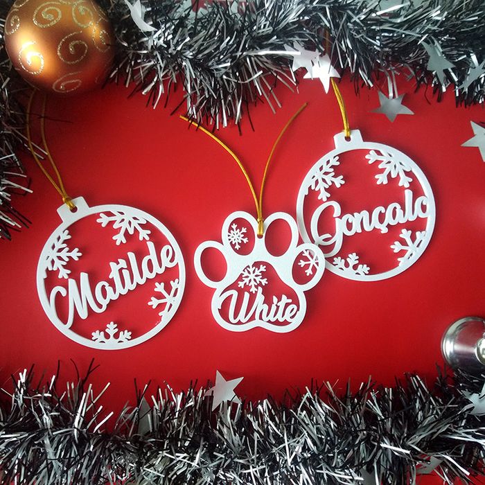 Bola de Natal Personalizadas